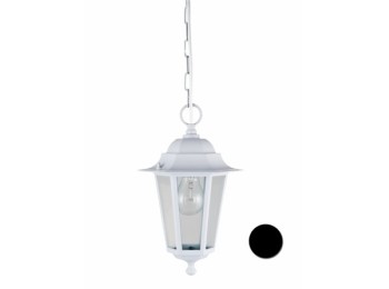 Farol jard colgar e27 60w met bl orlando luxform