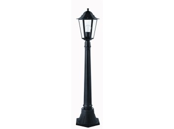 Farol jard 1 foco e-27 1x60w alu ne orlando luxform
