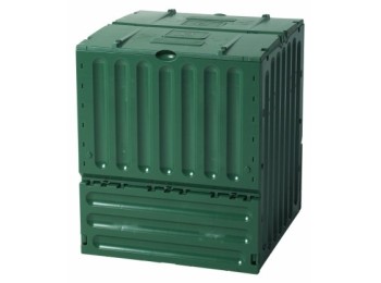 Compostador jard 83x70x70cm 400l graf pp ver 627003