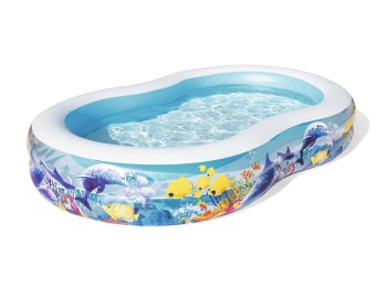 Piscina hinch 262x157x46cm fam bestway pl fondo mar ov 54118
