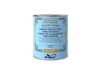 Barniz prot para muebles 750 ml tra al agua mate chalky fini