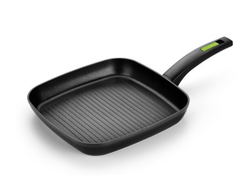 Grill coc 28cm rayas antiadh alu.forj neg/ver green monix