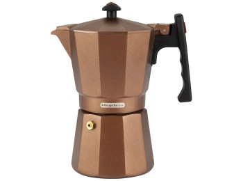 Cafetera italiana induccion 12tz alu cobre jamaica magefesa