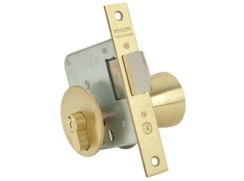 Cerradura mad.emb. 22x70mm 1561-3-70 lat pomo c/cu mcm
