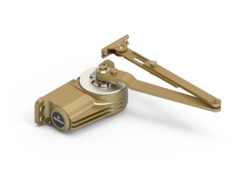 Cierrapuertas 33-at-50 oro brazo ret. telesco