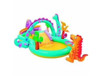 Piscina hinch tobog 302x229x112cm inf dinoland intex 0