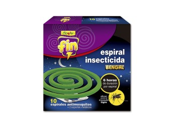 Anti-mosquitos exter. en espiral flower 1-20609 10 pz
