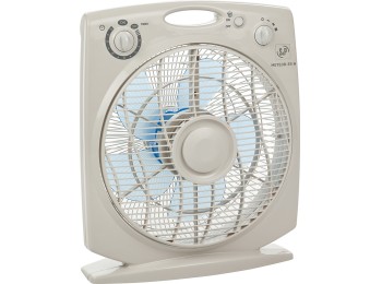 Ventilador suelo 30cm 35w-3v box fan-meteor s&p