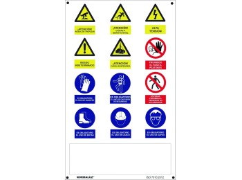 Multiseñal vertical 500x900mm rd23000