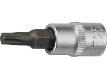 Boca de llave de vaso 1/4 pulg. tx t30 longitud 32 mm promat