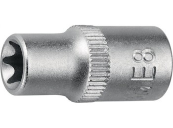 Boca de llave de vaso 1/4 pulg. e e7 longitud 25 mm promat