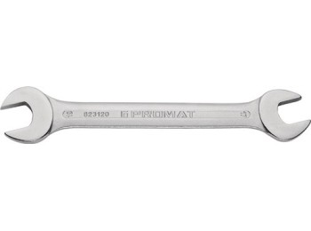 Llave de doble boca 8 x 10 mm longitud 145 mm cromada promat