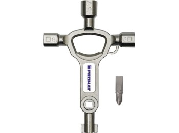 Llave de armario 6 funciones abrebotellas integrado promat