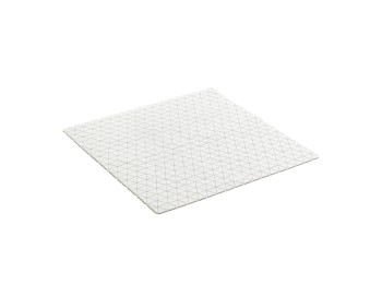 Alfombra baño antides. 54x54 cm sbs/caucho bl diamond tatay