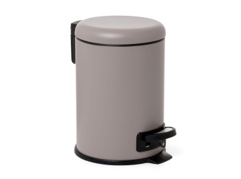 Cubo baño 3lt cub.extr. ac taupe nordic tatay