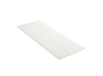 Alfombra baño antides. 96x36 cm sbs/caucho bl diamond tatay