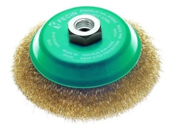 Cepillo ind taza amoladora 100 mm / 0,3 mm ac/ltdo fecin