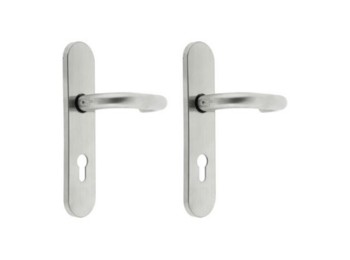 Manivela pta antipanico tesa inox sena bocallave sobrep. ms0