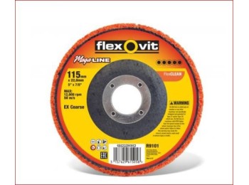 Disco limpieza/acabado carburo de silicio 115mm nar mega lin