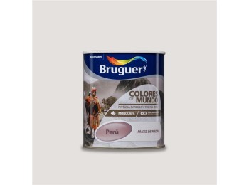 Pintura plast mate int. 750 ml matiz piedra mono peru brugue