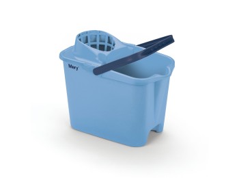 Cubo agua 14 lt con escurridor mery pl rect asa pl. 0315.31