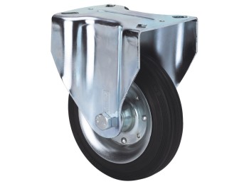 Rueda fija goma  zv-bsr 2-0234