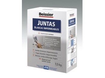 Cemento imperm. juntas 1,5 kg bl polvo beissier