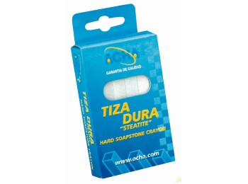 Tiza steatite dura cuadrada 10cm 12pzs p/metal 45-030 acha