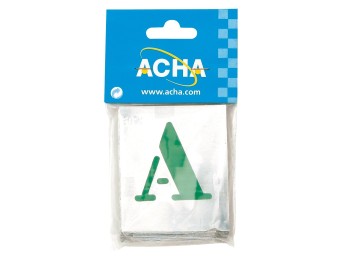 Abecedario pintar/rotular 060mm chapa 57-120 d acha