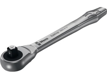 Carraca de cuadradillo pasante zyklop metal push 1/4 pulg. 7