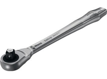 Carraca de cuadradillo pasante zyklop metal push 3/8 pulg. 7