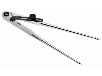 CompÁs con fijador punta de widia 20cm apertura 28204 acha