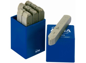 Numeracion de golpe 12mm jgo 9pz 57-031 acha