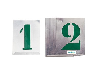 Numeracion pintar/rotular 060mm chapa 57-220 d acha