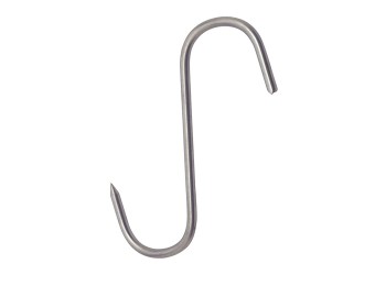 Gancho carnicero 180mm inoxidable f.cortes 10 pz
