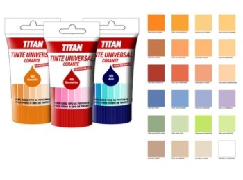 Tinte concentrado univ 50 ml ocre 404 titan