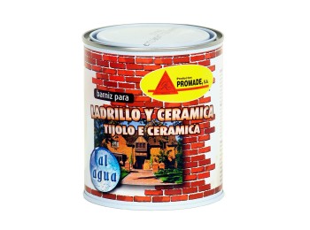 Barniz ladrillo cerÁmica al agua 750 ml abla104 promade