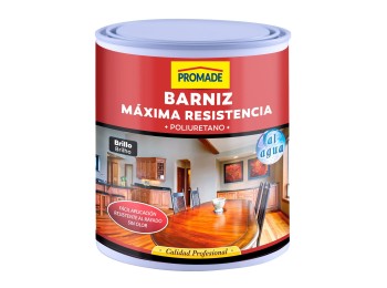 Barniz madera int poliu al agua brillo 750ml abpb104 promade