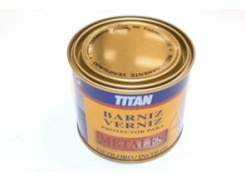 Barniz met. 250 ml inc. titan