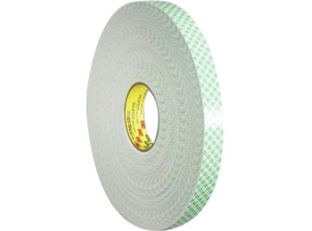 Cinta adh 19mmx 14mt d/cara espuma pe bl 3m