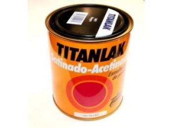Esmalte laca sat. 750 ml ne int/ext poliu. titan