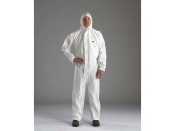 Mono trabajo xl capucha pp desechable blanco p4510 3m