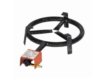 Paellero gas butano/propano 2 fuegos 20cm m200 la ideal