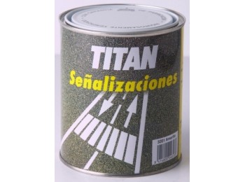 Pintura suelo señalizacion 750 ml bl titan