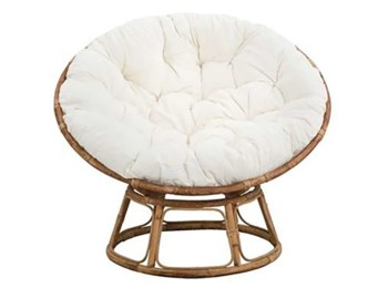 Sillon jard 100cm natuur ratan nat papasan nt132447