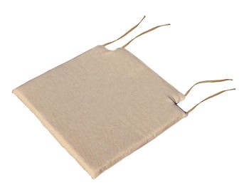 Cojin silla 40x40x3 ht text topo liso 2 pz