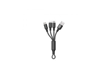 Cable lighthing tipo c 2a 16cm 18,8x10x2cm abs ne mwusc0022