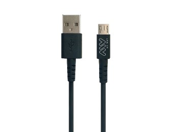Cable usb micro usb 2a 18,5x5x2cm abs ne mywec0001 myway