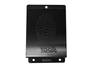 Placa pisa puerta 148x98mm a/inox ne micel 97851