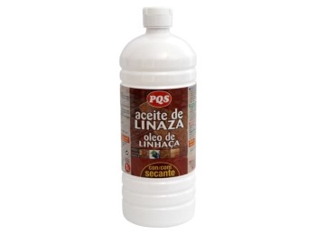 Aceite linaza protector 1 lt inc. con secante env.plas pqs